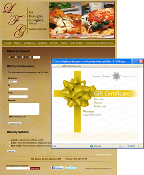 Gift Certificates